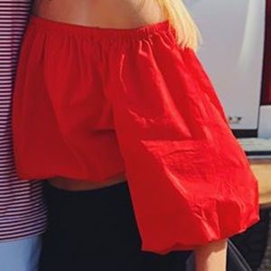 Red cute top
